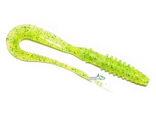Силікон Keitech Mad Wag Slim 4,5" - 424 Lime Chartreuse