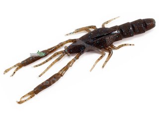 Силікон Megabass Honjikomi It-Shrimp 5,0" col.Green Pumpkin Blue (6шт/уп)