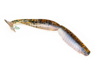 Силікон Megabass Super Spindle Worm 4,0" Alabama Shad 6шт