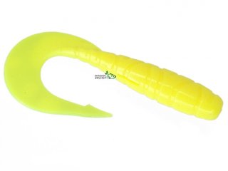 Силікон Fishup Mighty Grub 3,5" 046 - Lemon