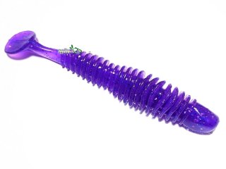 Силікон Reins Bubbling Shad 3,0" 567 Lilac Silver &amp; Blue Flake