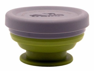 Стакан складний Tramp силіконовий з кришкою 200мл green (TRC-126-green)
