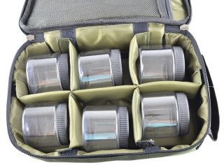 Сумка для насадок та дипів Carp Zoom Dip Bag, 6 банок (CZ3475)