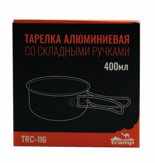 Миска Tramp Fireberd анодована зі складними ручками 400мл (TRC-116)