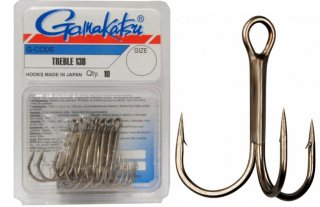 Трійник Gamakatsu Treble 13B - №06 (10шт/уп)