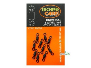 Вертлюг Technocarp Universal Swivel №4, 10шт