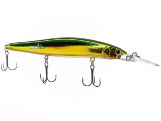 Воблер Daiwa Steez Minnow 110SP MR Green Gold