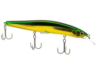 Воблер Daiwa Steez Minnow 125SP SR Green Gold