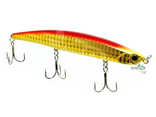 Воблер DUO Tide Minnow 120 Surf ABA0047 Chart Head Red Gold