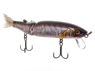 Воблер Jackall Magallon 113SP 13,7г - HL Silver & Black