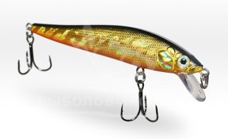 Воблер Kosadaka "Зелений Китаєць" ZLN XS 90F HGBL