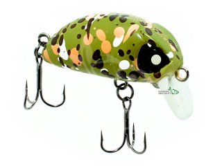 Воблер Lucky John Haira Tiny Shallow Pilot 33F 4гр col.504