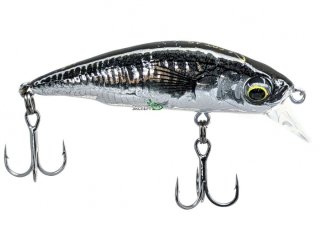 Воблер Savage Gear 3D Sticklebait Twitch 55S Black Silver