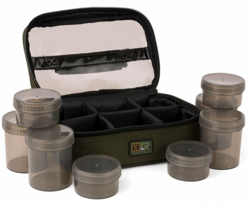 Сумка для насадок Fox R-Series Hookbaits bag - 8 pots (CLU381)