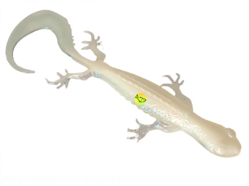 Силікон Savage Gear 3D Lizard 10см 5,5г Sinking Albino Flash, 6шт