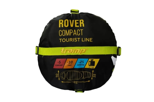 Спальний мішок Tramp Rover Compact кокон, 185/80-55см лівий (UTRS-050C-L)