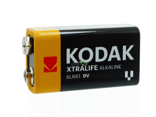 Крона Kodak Xtralife Alkaline 6LR61 9V, 1шт