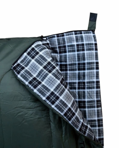 Спальный мешок-одеяло Totem Ember, олива, левый (TTS-003.12-L)