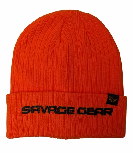 Шапка Savage Gear Fold-Up Beanie One size Sun orange