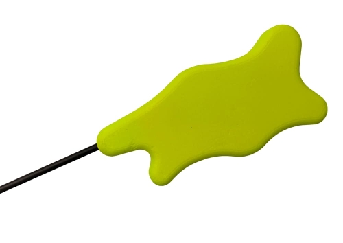 Вудка зимова Select Ice Jig-2 безкатушкова 44см 18г для балансиру жовта