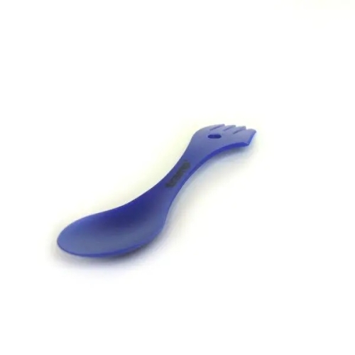 Ложка-вилка (ловилка) пластмасова Tramp синя (TRC-069-blue)