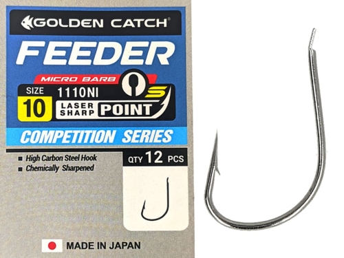 Крючки Golden Catch Feeder S 1110NI №10
