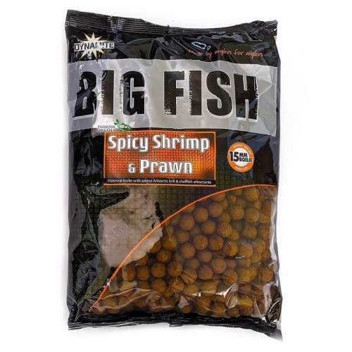 Бойлы Dynamite Baits Spicy Shrimp & Prawn 1,8кг 15мм (DY1504)