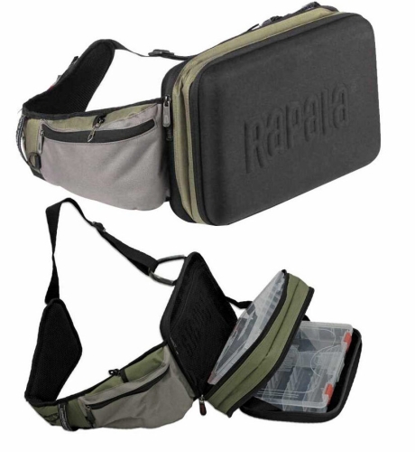 Сумка поясная Rapala Limited Sling Bag, 2 коробки (46006-1)