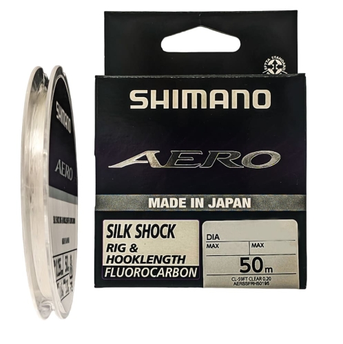 Флюорокарбон Shimano Aero Silk Shock Fluoro Rig/Hooklength 50м 0,104мм
