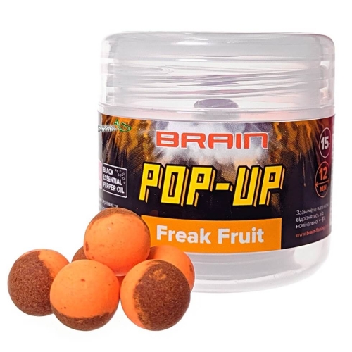 Бойлы Brain Pop-Up F1 Freak Fruit (апельсин/кальмар)