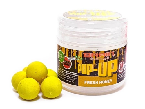 Бойлы Brain Pop-Up F1 Fresh Honey (мёд с мятой) 8мм