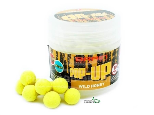 Бойлы Brain Pop-Up F1 Wild Honey (мед) 12мм
