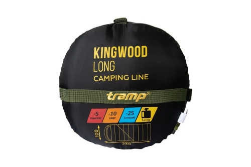 Спальный мешок одеяло Tramp Kingwood Long 230/100 правосторонний (UTRS-053L-R)