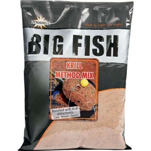 Прикормка Dynamite Baits Big Fish - Krill Method Mix