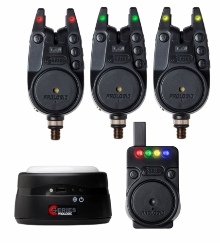 Набор сигнализаторов Prologic C-Series Alarm 3+1 + Bivvy Light (Red/Green/Yellow)