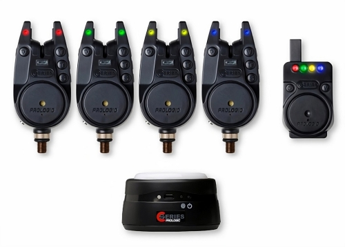 Набор сигнализаторов Prologic C-Series Alarm 4+1 + Bivvy Light (Red/Green/Yellow/Blue)