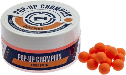 Бойлы Brain Champion Pop-Up - Sour Pear (груша) 10мм