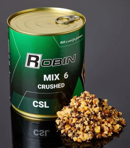 Зерновой микс Robin Mix-6 дробленный 900мл ж/б - CSL
