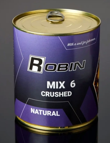 Зерновой микс Robin Mix-6 дробленный 900мл ж/б - Натуральный