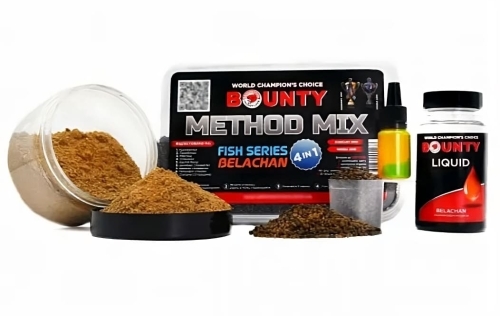 Прикормка Bounty Method Mix (4 в 1) 400г - Belachan