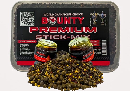 Стик-микс Bounty Premium 400г - Krill / Cranberry (криль / клюква)