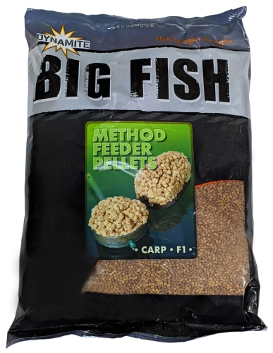 Пеллетс Dynamite Baits Big Fish Method Feeder Pellets 2мм 1,8кг (DY1075)