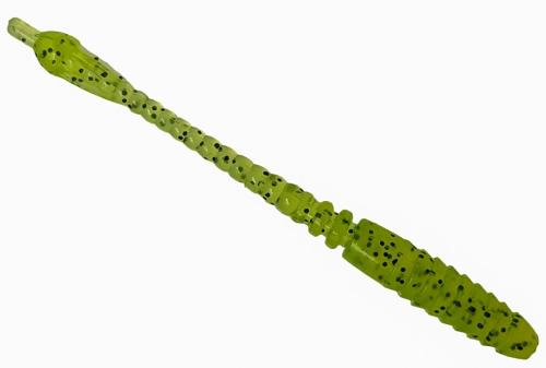 Силікон Fishup ARW Worm 2,0" 55 - Chartreuse/Black (12шт/уп)