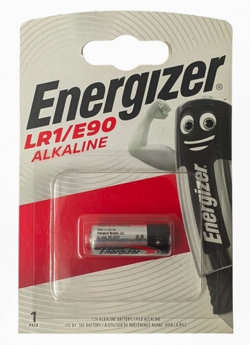 Батарейка Energizer LR1 / E90 alkaline 1,5V MN9100 (1шт/уп)