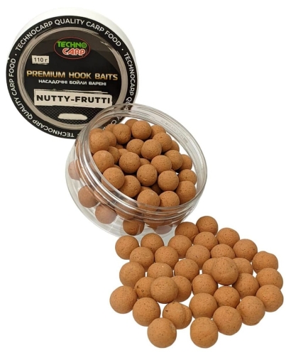 Бойли насадочні Technocarp Premium Hook Baits - Nutty-Frutti