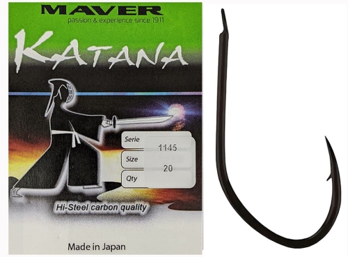 Крючки Maver Katana 1145A №08 (20шт/уп)