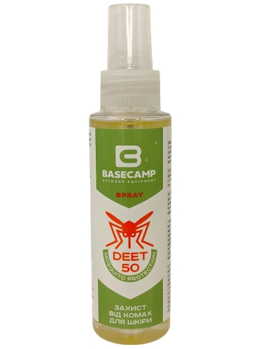 Спрей від комарів BaseCamp DEET 50 Spray, 100мл