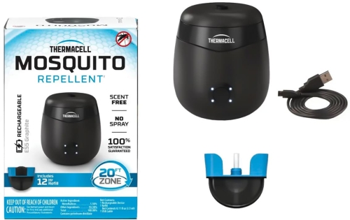Устройство от комаров Thermacell E55 Recharagable Mosquito Repeller, charcoal