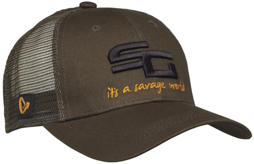 Кепка Savage Gear SG4 Cap, olive green, one size