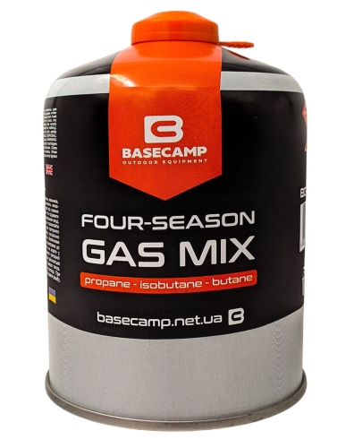 Газовый баллон BaseCamp 4 Season Gas 450г (BCP 70400)